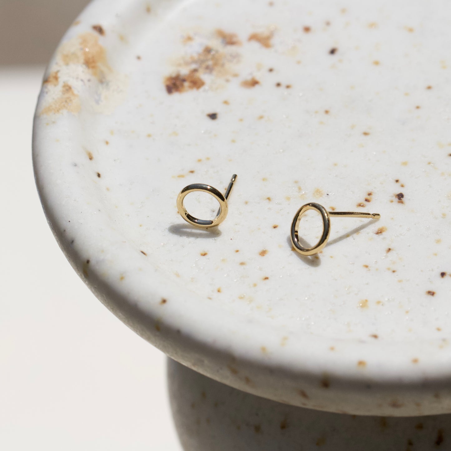 Open Circle Studs