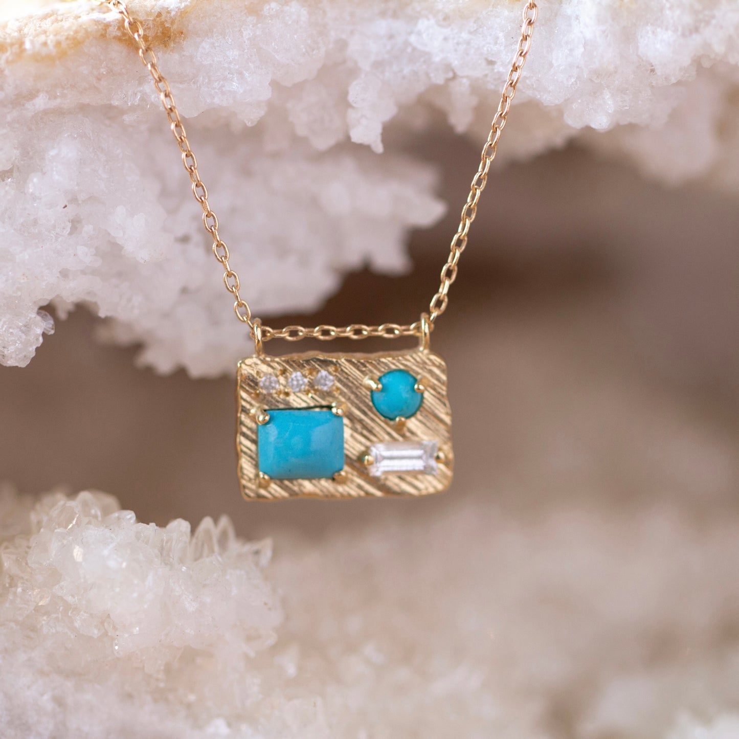 Collage Necklace