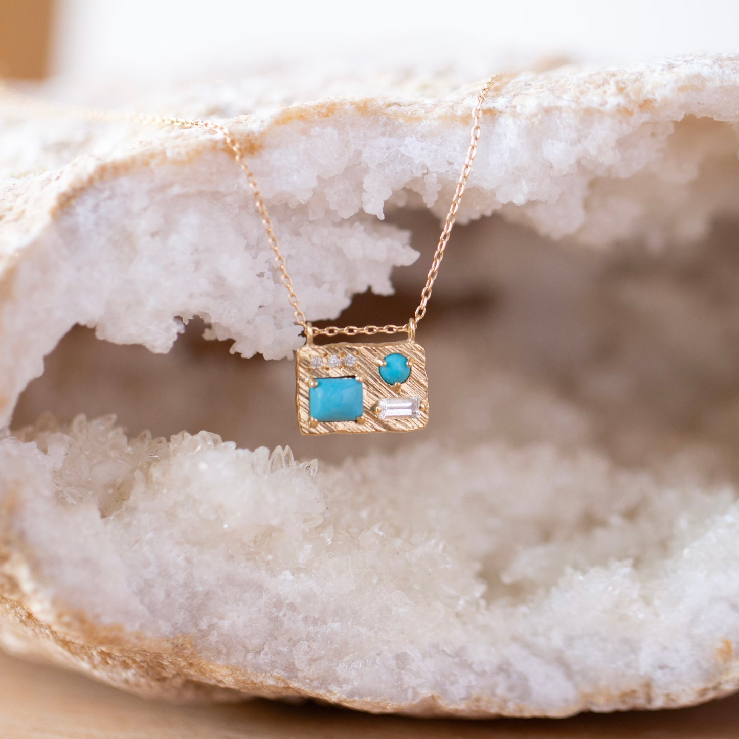 Collage Necklace