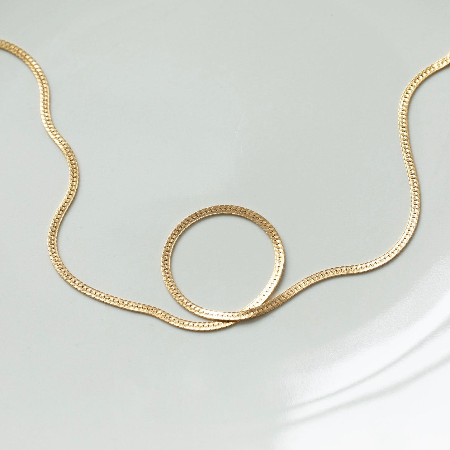The Herringbone Necklace
