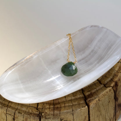 Serpentine Drop Necklace
