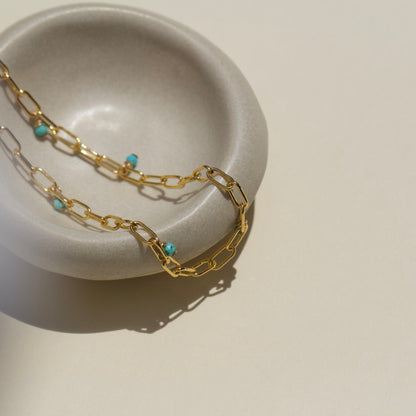 Turquoise Garland Bracelet