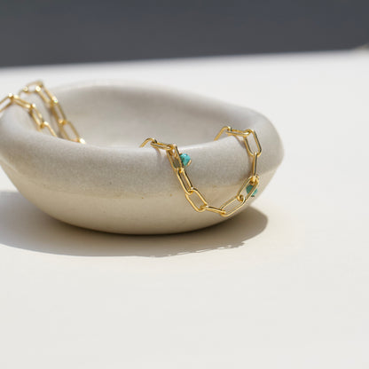 Turquoise Garland Bracelet